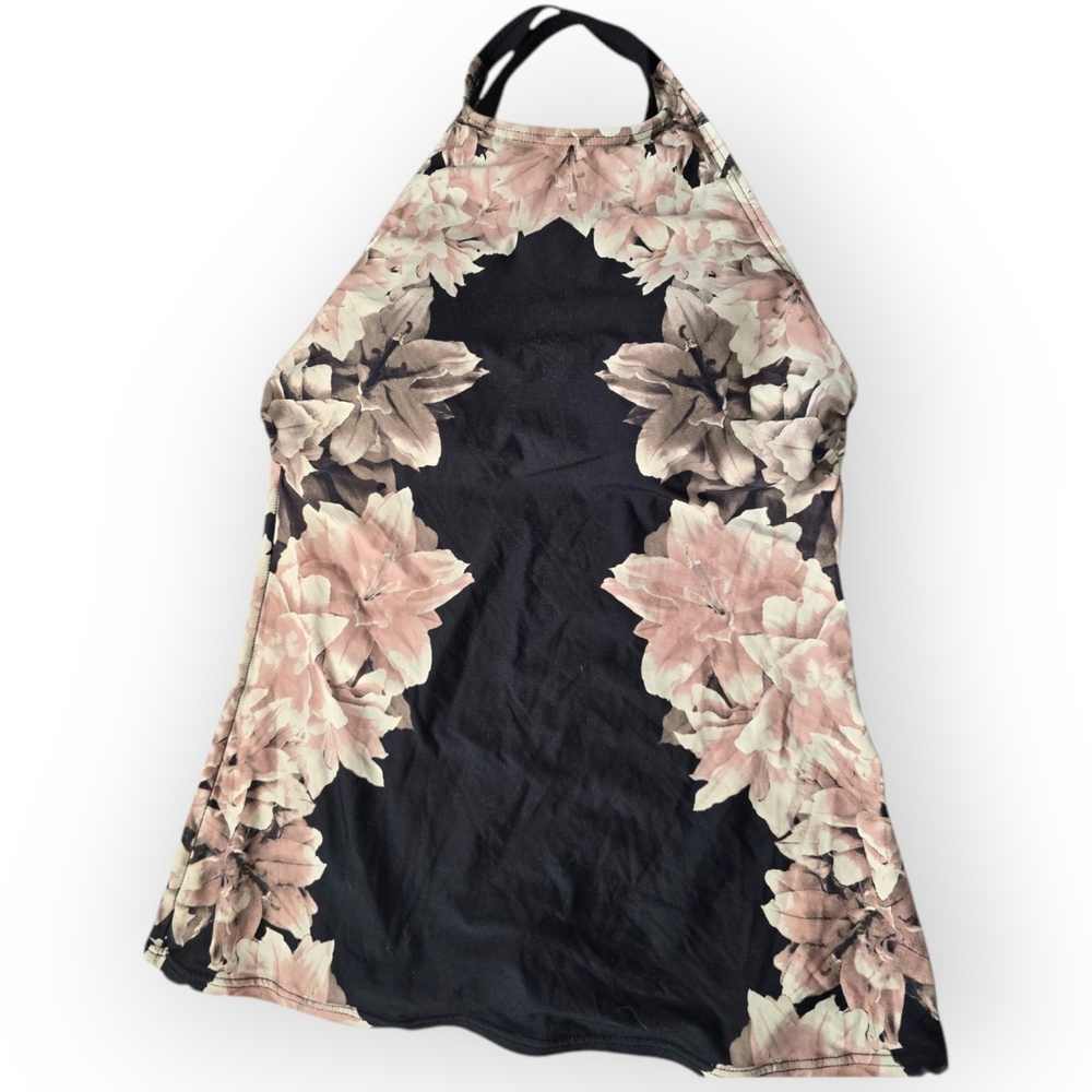 Calvin Klein Floral Halter Swim Top